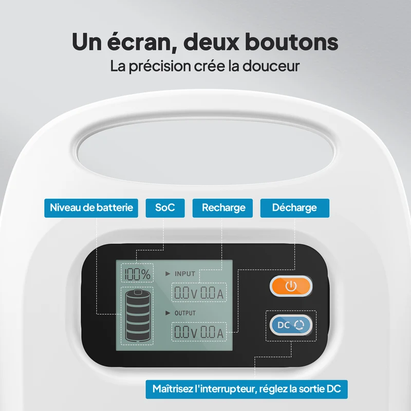 BLUETTI X30 Batterie externe CPAP de 297 Wh pour le camping, les voyages et les urgences