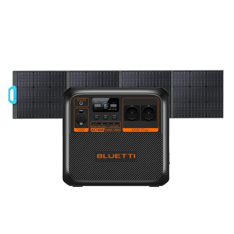 BLUETTI AC180P Power Station | 1 800 W / 1 440 Wh