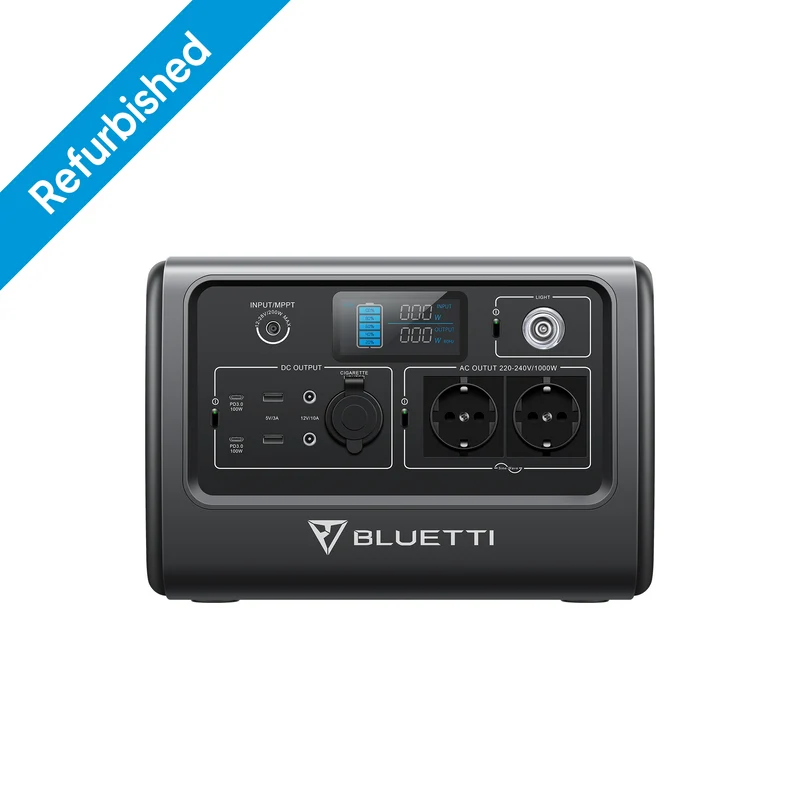 BLUETTI EB70 Station électrique portable | 1000 W / 716 Wh - Occasion