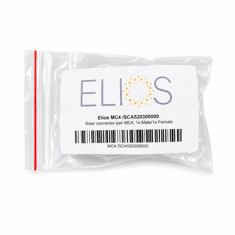 Elios Solar Connector Pair MC4 | 1 Male / 1 Female