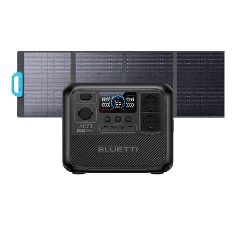 BLUETTI AC70 Station électrique portable | 1000 W / 768 Wh (AMZ)