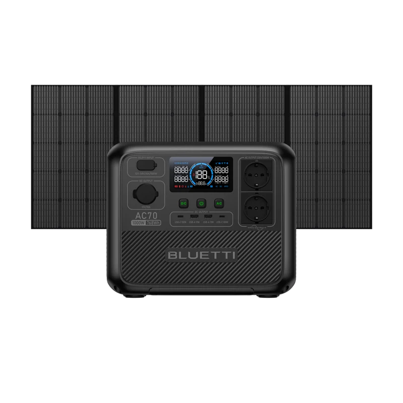 BLUETTI AC70 Station électrique portable | 1000 W / 768 Wh (AMZ)