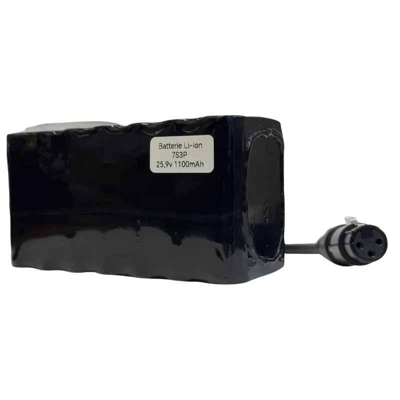 Batterie Li-ion 25.9V 10.5Ah 7S3P XLR femelle + chargeur trolley golf