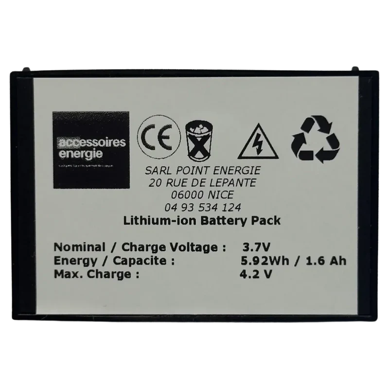 Batterie VingCard 4821953 3.7V 2000mAh ASSA ABLOY Elsafe