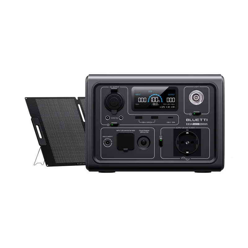 BLUETTI EB3A Portable Power Station | 600W 268Wh