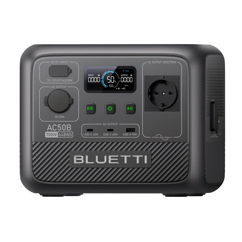 BLUETTI AC50B Portable Power Station | 700W 448Wh