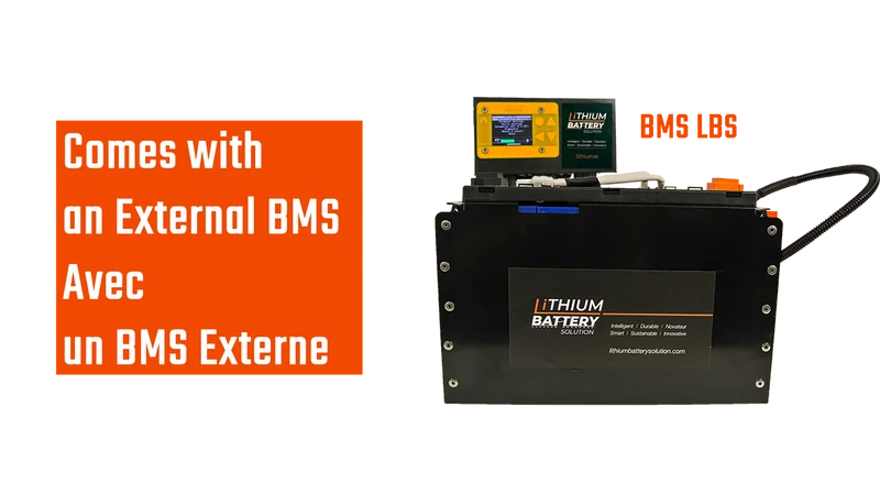 Lithium Battery Solution | 1X LBS 271 (LiFePO4) | Commercial Industrial battery Lithium-ion | with External BMS