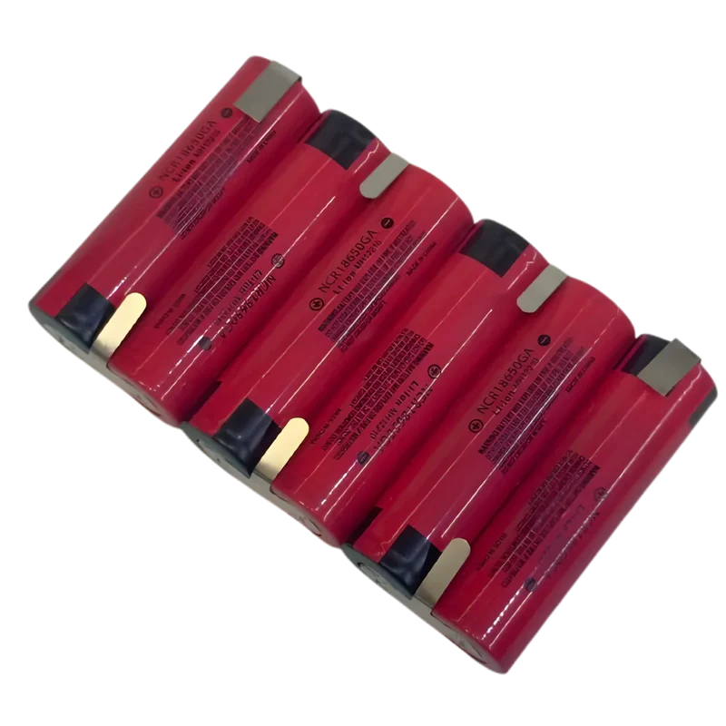 Batterie 6S1P Li-ion 24V / 25.2V 3.5Ah – 6x18650 avec pattes à souder