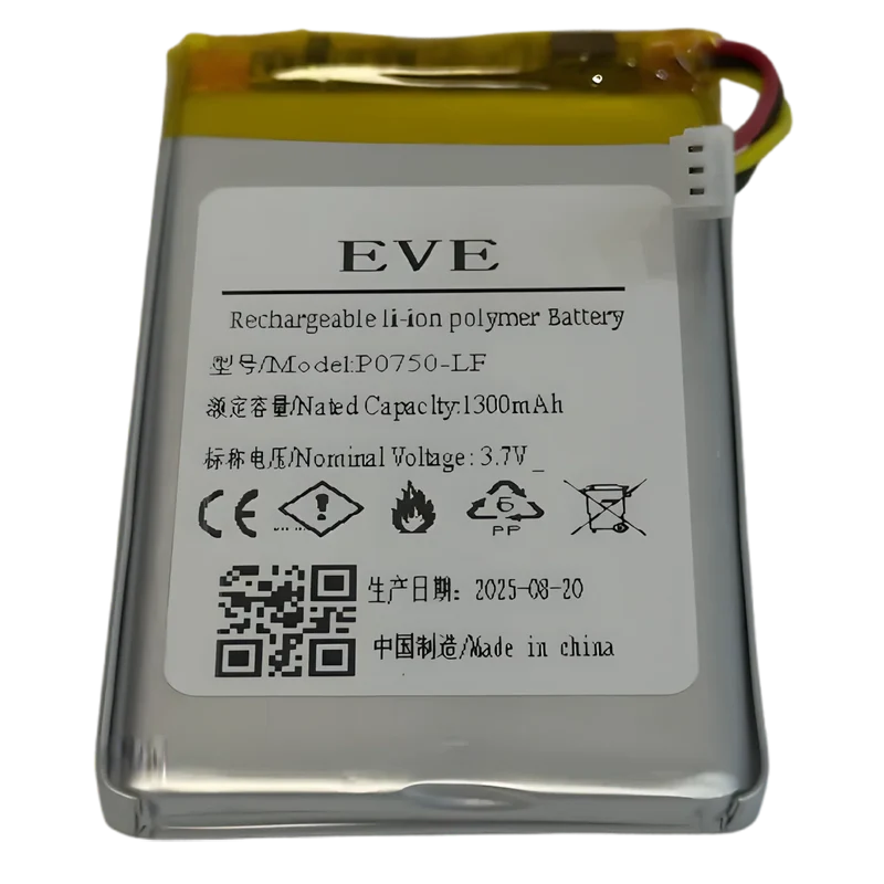 Batterie PO750-LF 3.7V 1300mAh Ingenico Link 2500 2023 originale