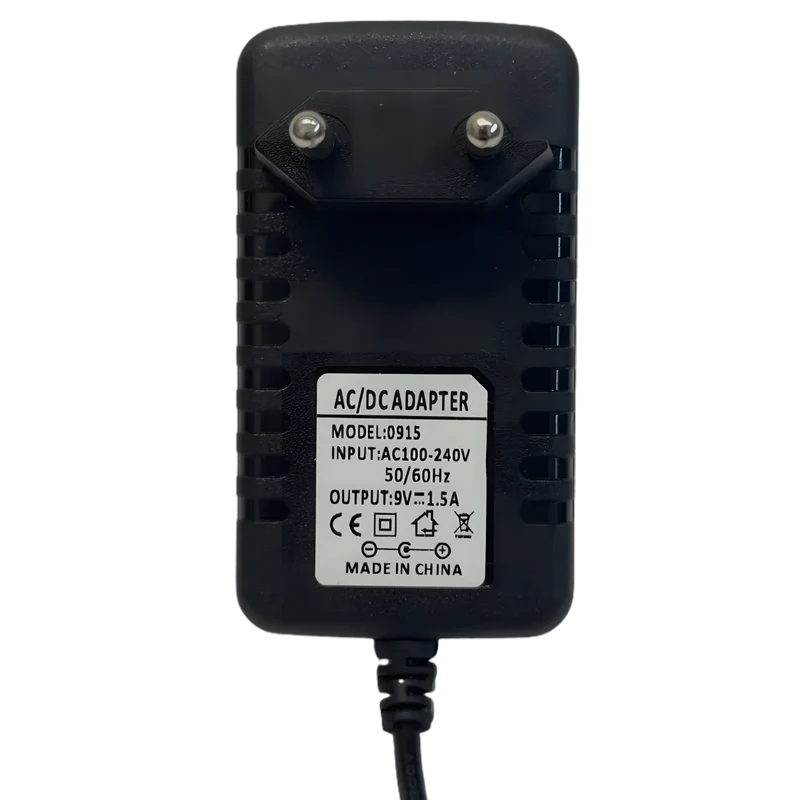 Alimentation AC/DC 9V 1.5A 13.5W – Adaptateur Secteur 230V Tension Fixe