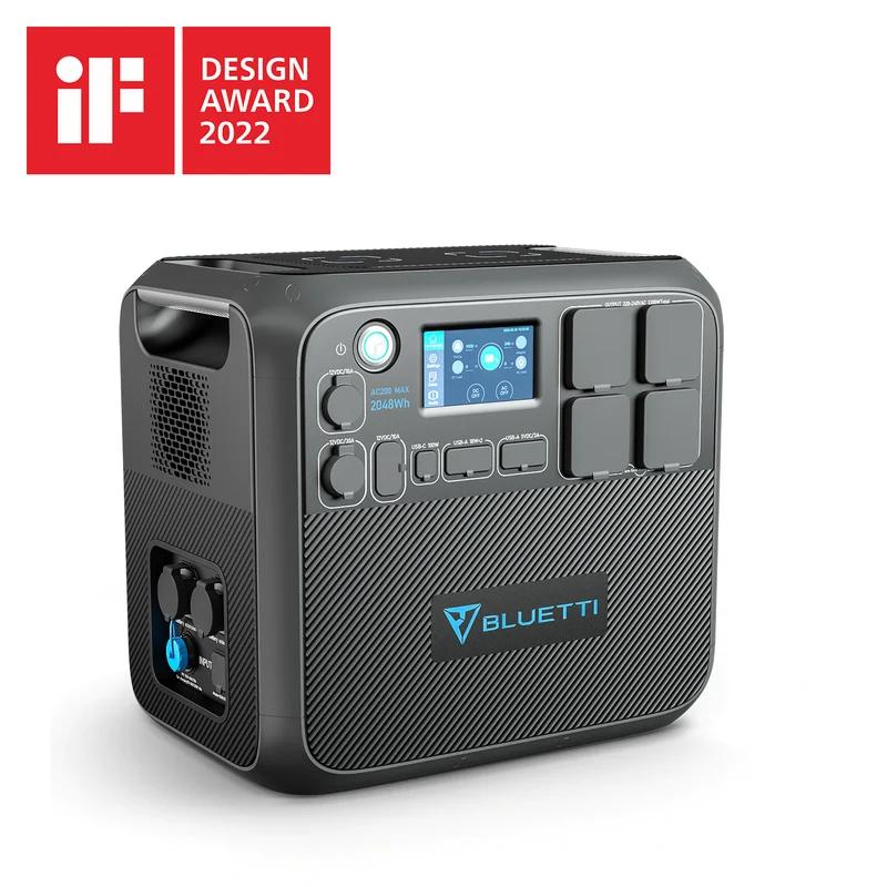 BLUETTI AC200MAX Expandable Power Station | 2200W 2048Wh