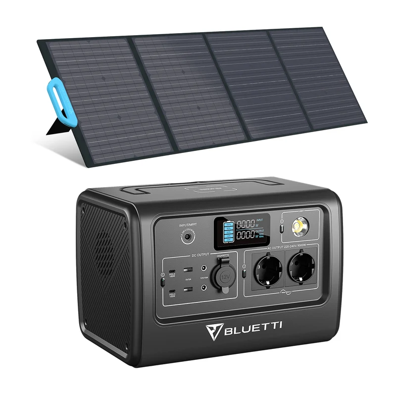 BLUETTI EB70+120W Solar Generator Kit