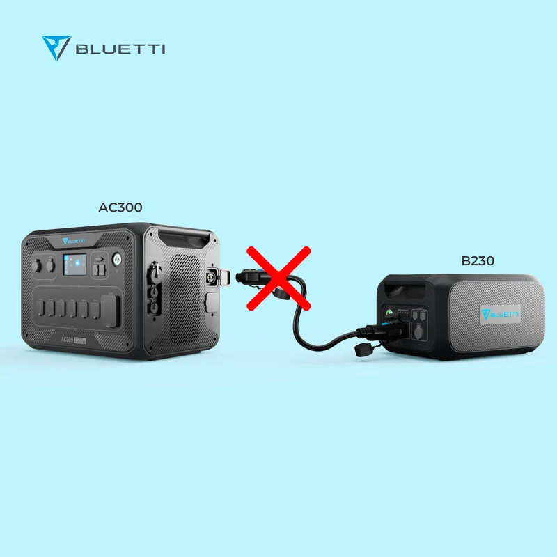BLUETTI 2*B300 Batterie d'extension | 6144 Wh