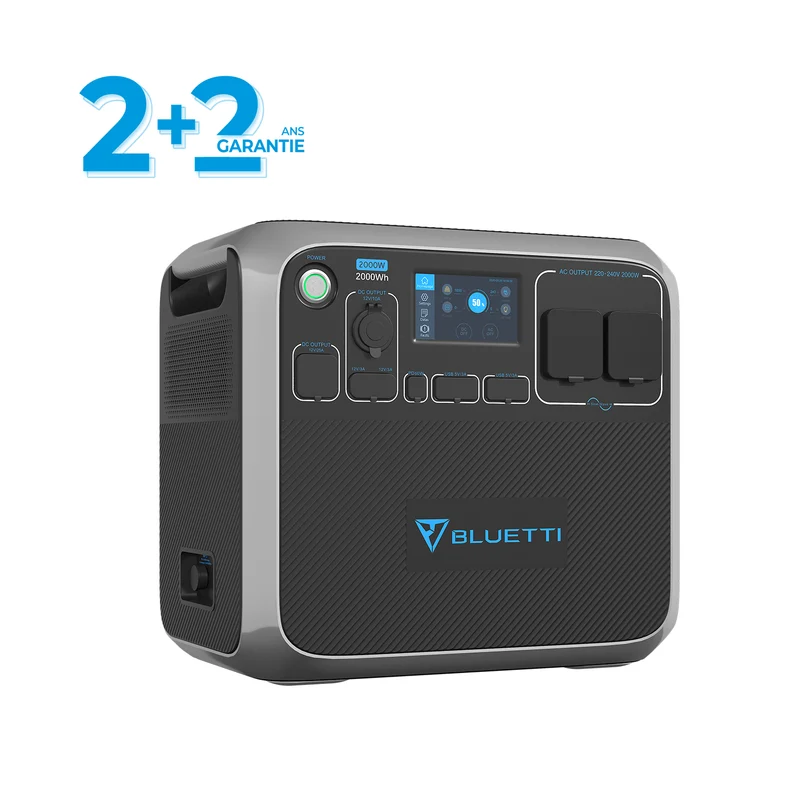 BLUETTI AC200P + B300 Batterie de secours domestique