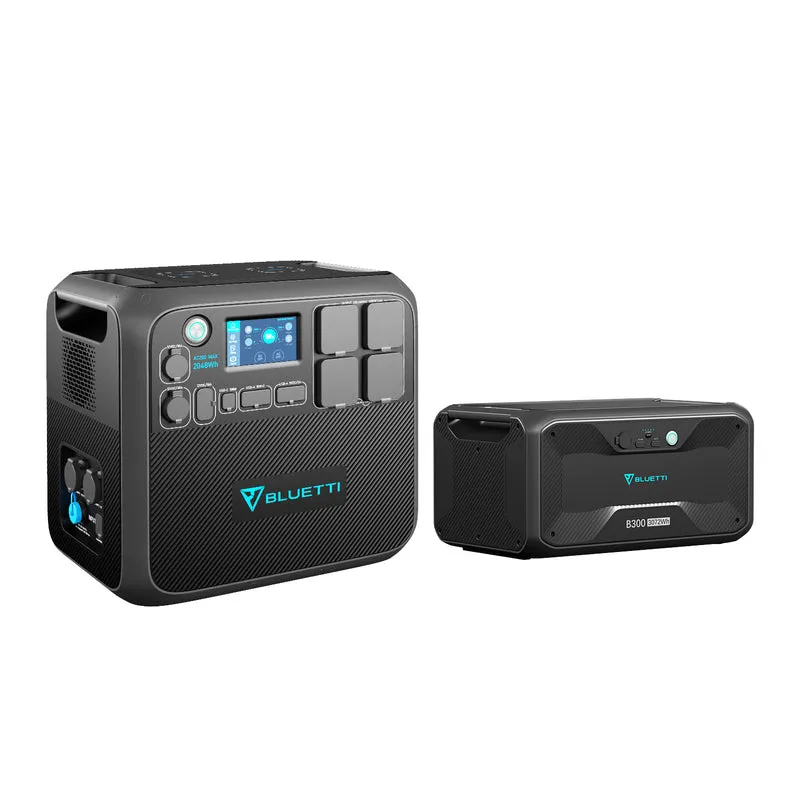 BLUETTI AC200MAX + B300 Batterie de secours domestique