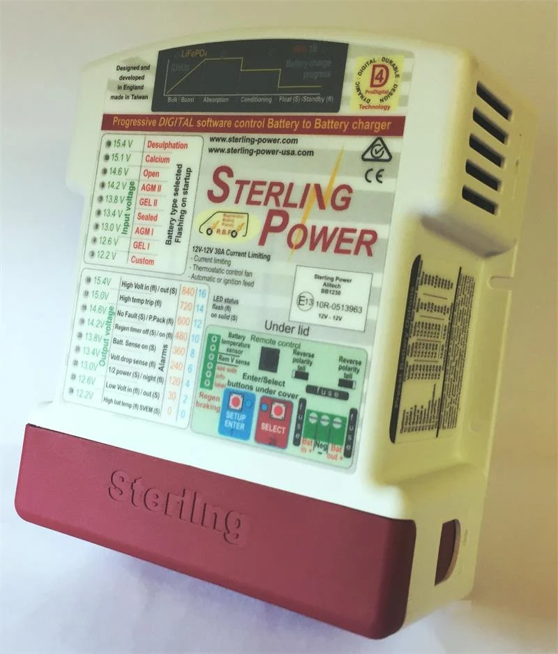 Sterling Power Battery to Battery Charger 12V-12V 30A Input | BB1230