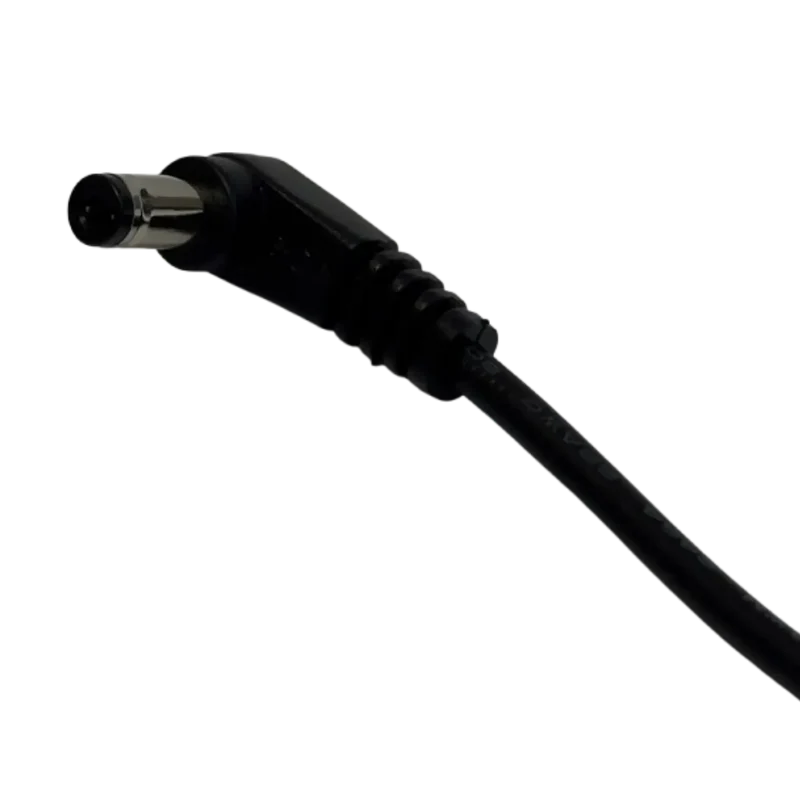 Câble adaptateur femelle 5.5 x 2.5 mm vers mâle 5.5 x 2.1 mm coudé Longueur 15 cm