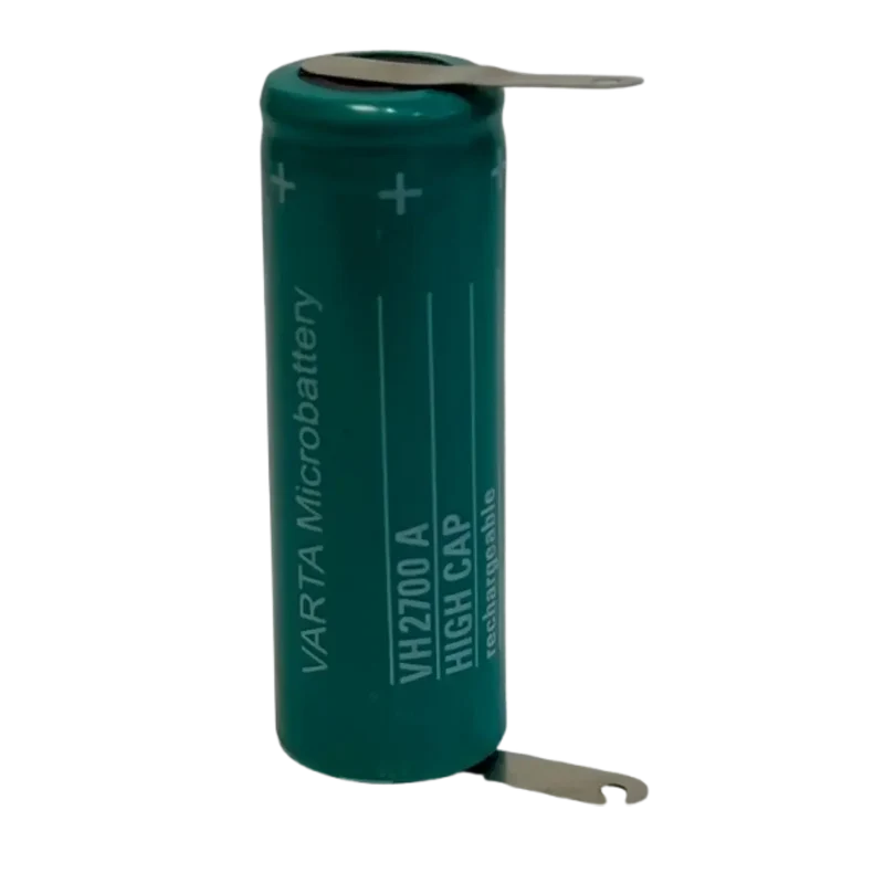 Batterie rechargeable VARTA VH2700 A 1.2V 2700mAh avec languettes à souder – Format 4/3 A – Ni-MH