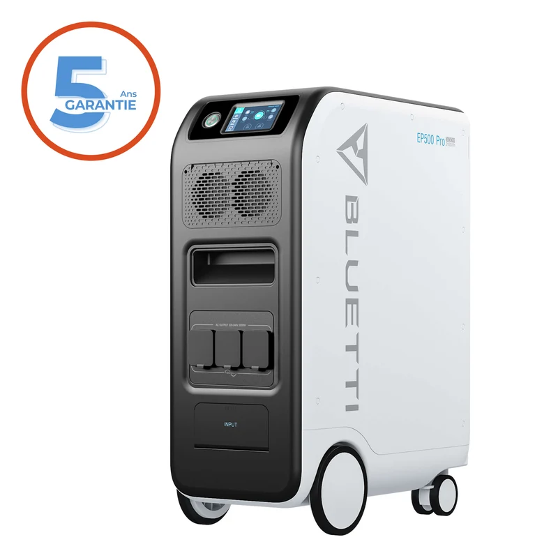 BLUETTI EP500Pro + 2*PV350 Groupe électrogène solaire