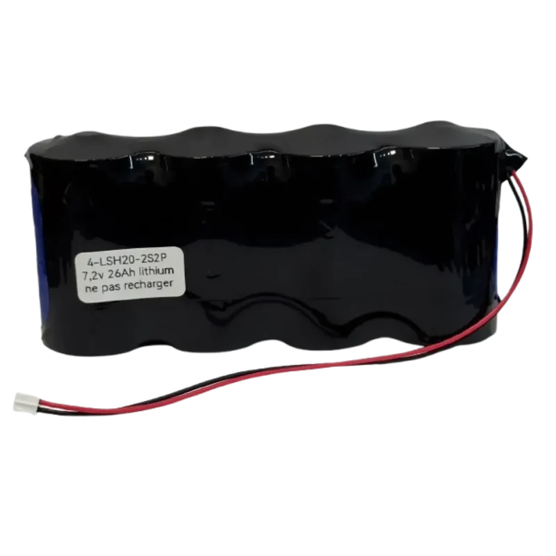 Pile lithium 7.2 V 26 Ah pour sirène Delta Dore SEF 109 TYXAL+ – 6416225