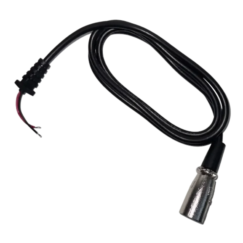 Câble XLR 4P vers sortie fils 1 mètre