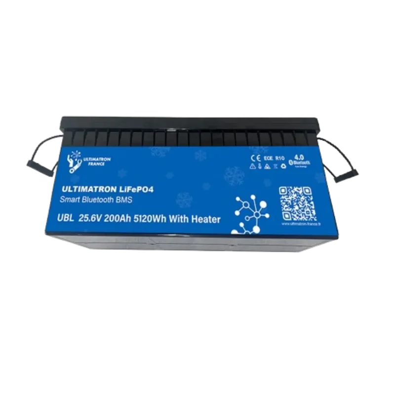 Batterie connectée Lithium LiFePO4 24V 200Ah avec chauffage, série UBL