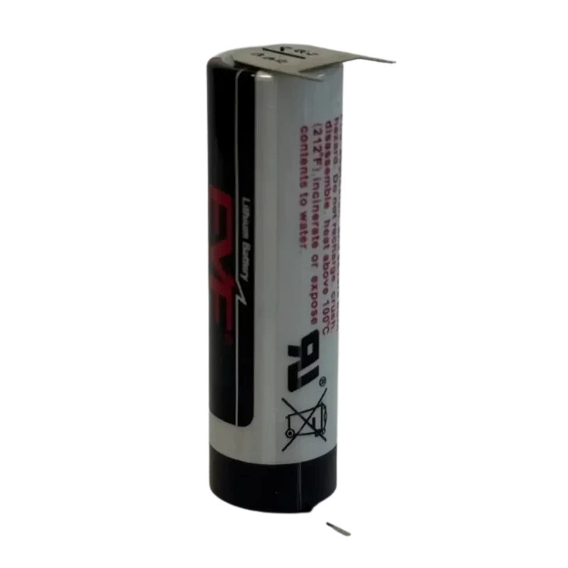 Pile Lithium AA 14500 languettes 3 contacts