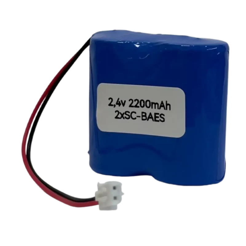 Batterie BAES NiCd 2.4V 2.2Ah avec connecteur