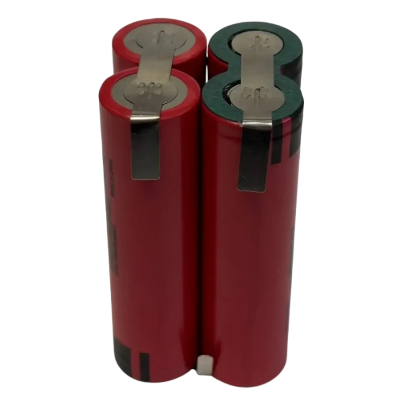 Batterie Li-ion 7.2V 7Ah 2S2P – Pack 4×18650 à souder