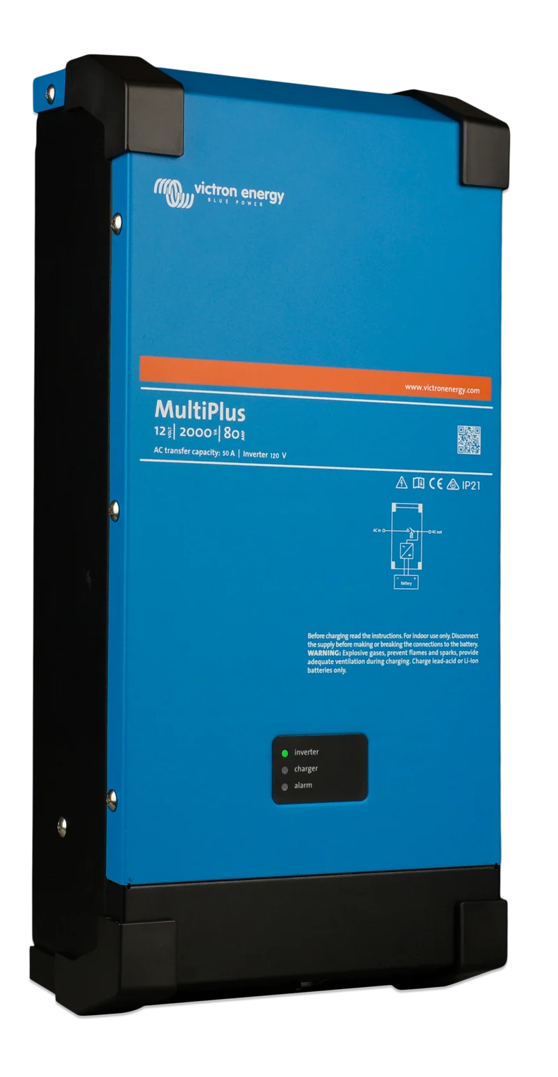 Victron Energy Inverter/Charge MultiPlus 12/2000/80-50 120V VE.Bus | UL 458