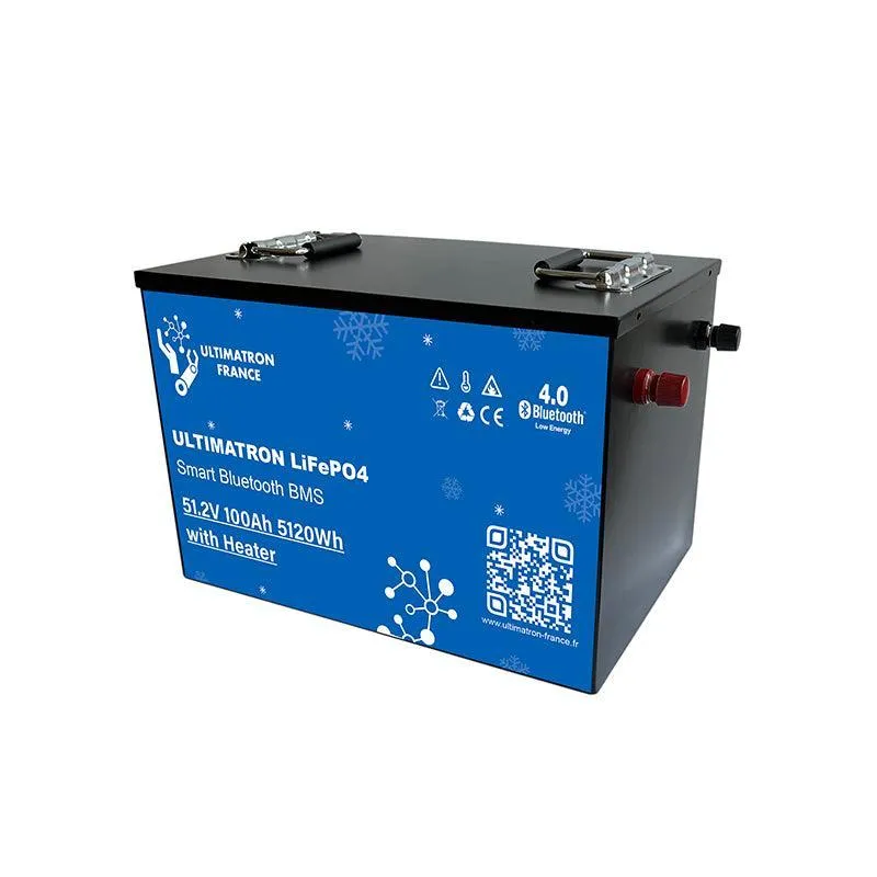 Batterie connectée Lithium LiFePO4 48V 100Ah avec chauffage, série ULM