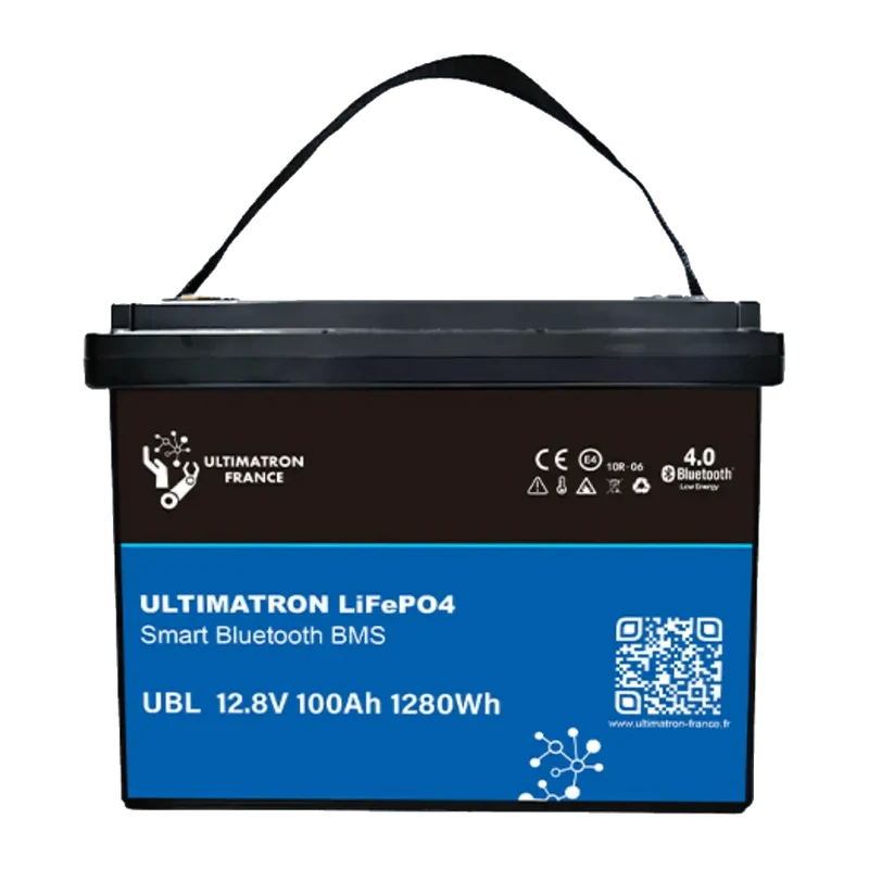 Batterie connectée Lithium LiFePO4 12V 100Ah, série UBL PRO