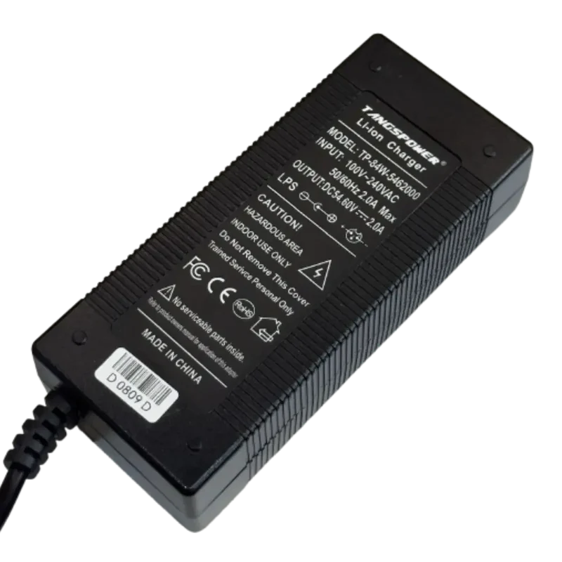 Chargeur 54,6V 2A LP16-3 pour Dualtron Togo 48V