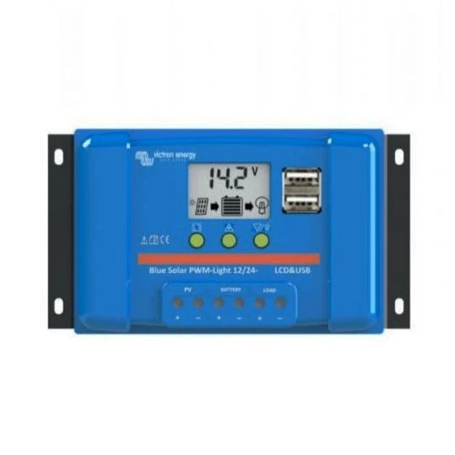 Victron Energy BlueSolar PWM-LCD&USB 12/24V-5A