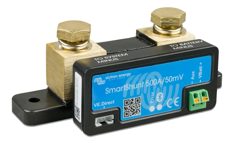 Victron Energy SmartShunt 500A/50mV | Smart Battery Shunt | SHU050150050