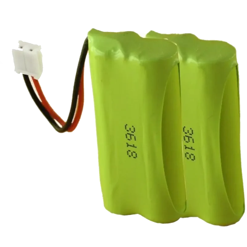 2x Batteries 2.4V NiMH 750mAh