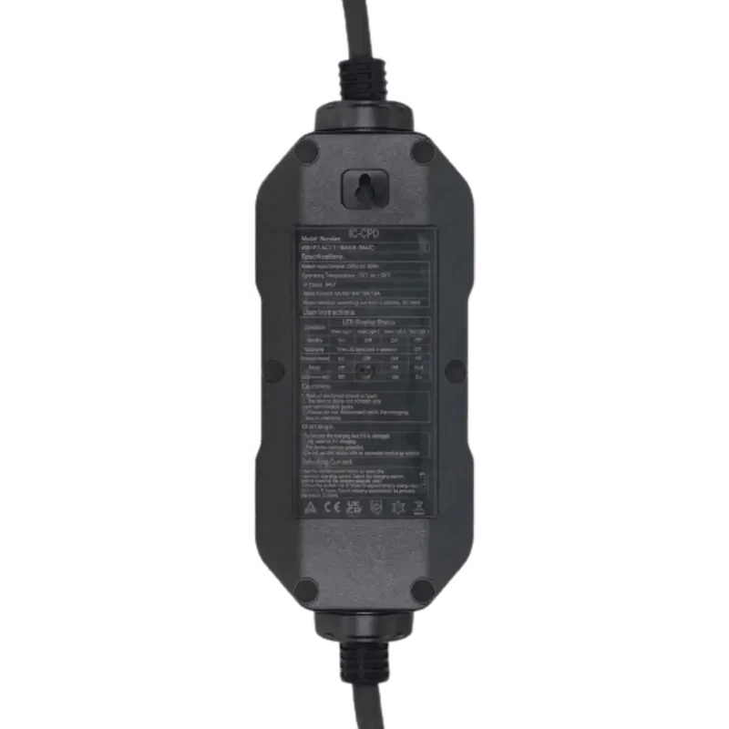 Chargeur portatif de véhicule électrique - AT-N05V3V3-F 3G1.5 - 1380 / 2300 / 3680 W - 6 / 8 / 10 / 13 / 16 A - 1 Phase - 5.00 m