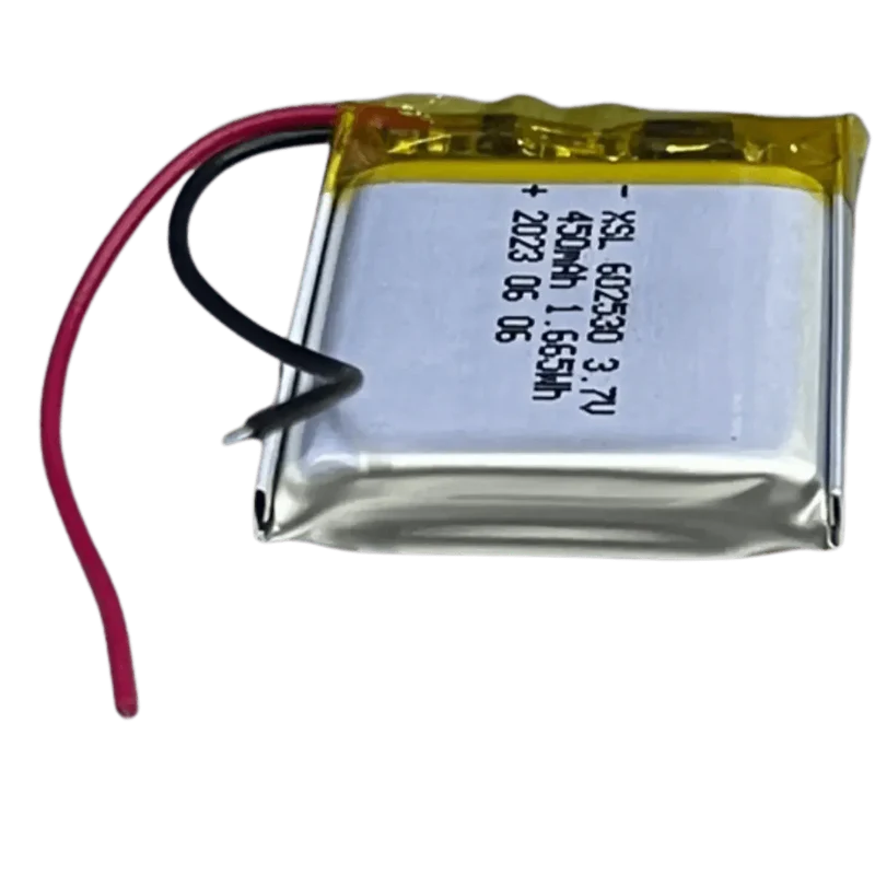 Batterie 602530 LiPo 3.7V 450mAh avec sortie fils