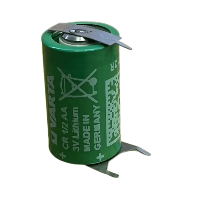 Pile Lithium Varta 3V CR 1/2AA avec languettes à souder sur C.I