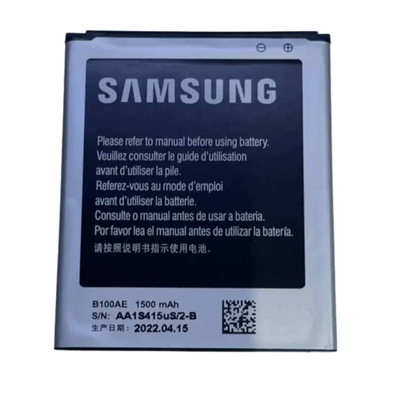 Batterie d'origine B100AE pour Samsung Galaxy Ace 3, Trend 2, Trend Lite..