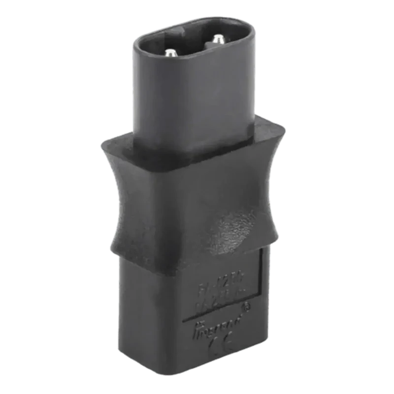 Adaptateur IEC 320 C8 mâle vers IEC320 C9 femelle, 2 broches