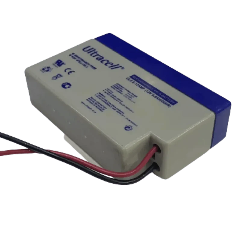 Batterie plomb VRLA 12V 0.8Ah sortie fil avec connecteur AMP 480318
