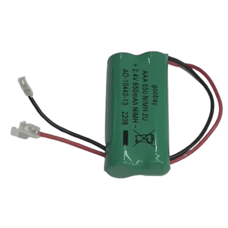 Batterie 2xAAA NiMh 2.4V 650mAh