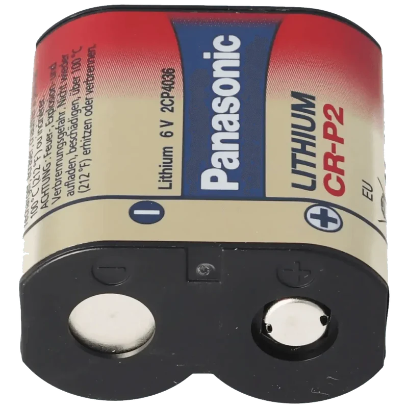 Pile lithium CR-P2 6 V 223A pour photo et robinet électronique