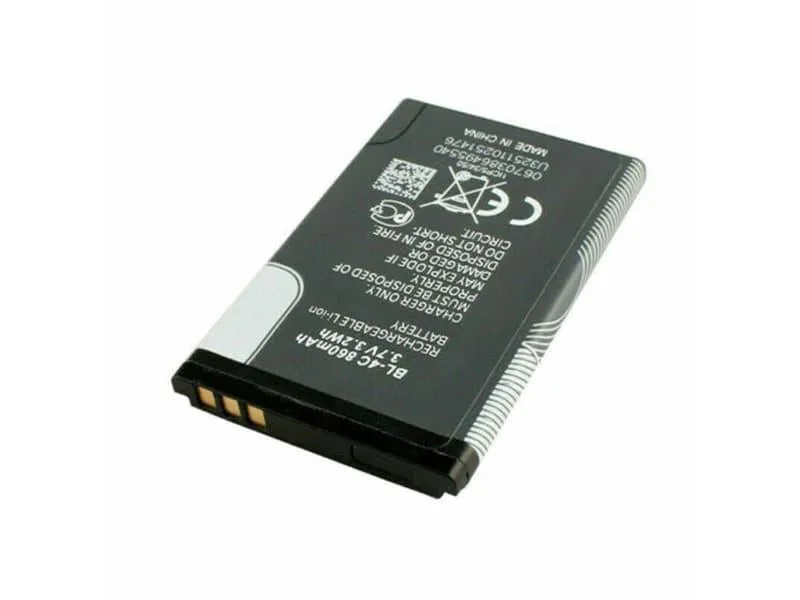 Batterie d'origine BL-4C pour téléphone portable Nokia