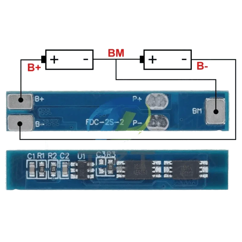 Protection BMS Li-Ion 2S 7,4v 3A