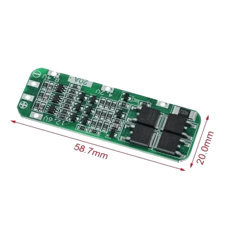 Protection BMS Li-Ion 3S - 11.1V 20A