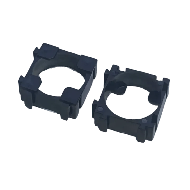 x10 pièces support de rangement anti vibration pour accu 18650
