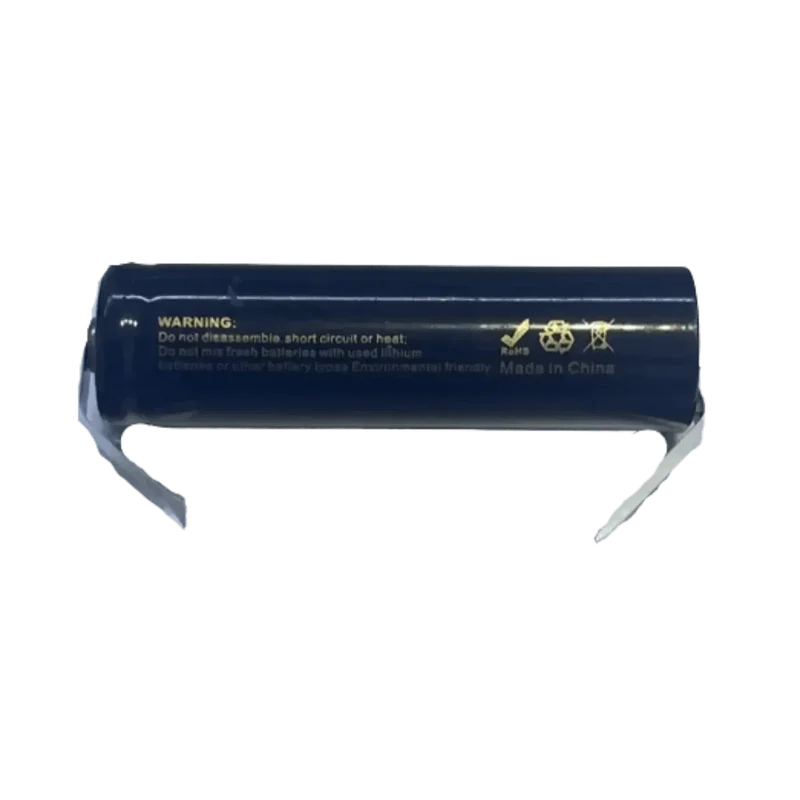 Batterie LFP AA 3.2V 600mAh avec languettes à souder