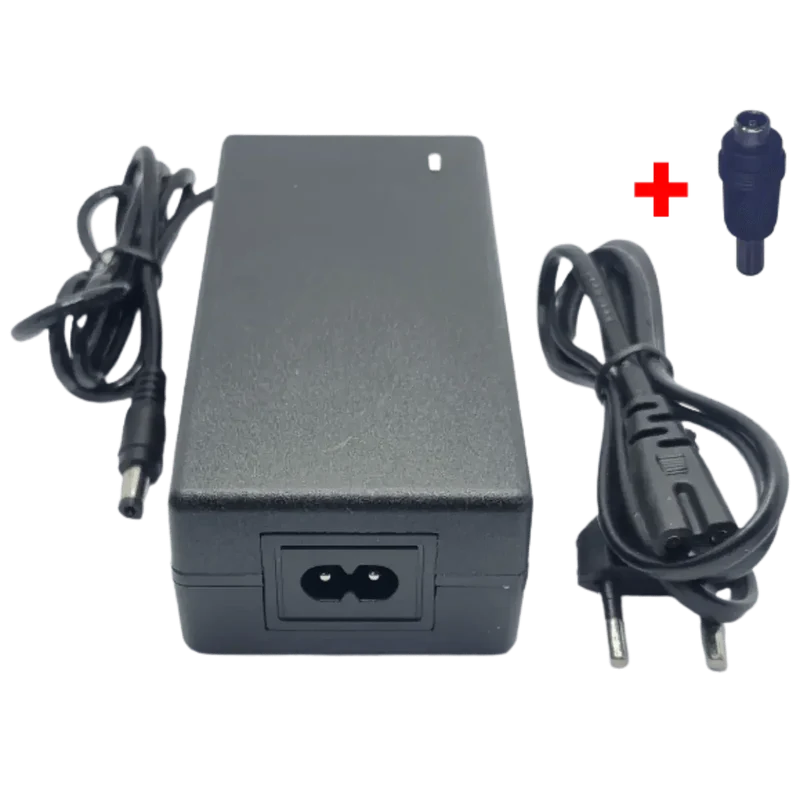Chargeur SZYB-546-2000 54.6V 2A Li-ion 48V 13S avec fiche D 6.3x3mm